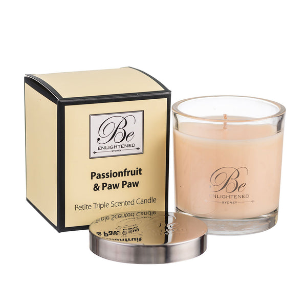 Passionfruit & Paw Paw Petite Triple Scented Candle